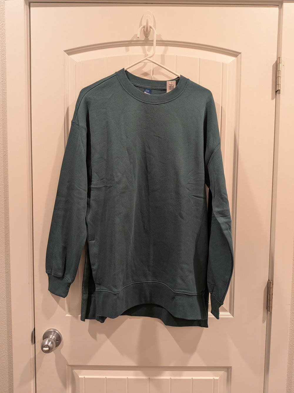 Old Navy Teal Green Crewneck Pullover - Picture 2 of 7